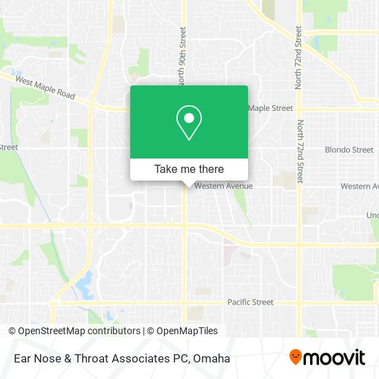 Mapa de Ear Nose & Throat Associates PC