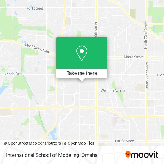 International School of Modeling map