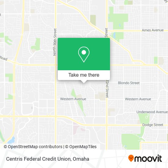 Mapa de Centris Federal Credit Union