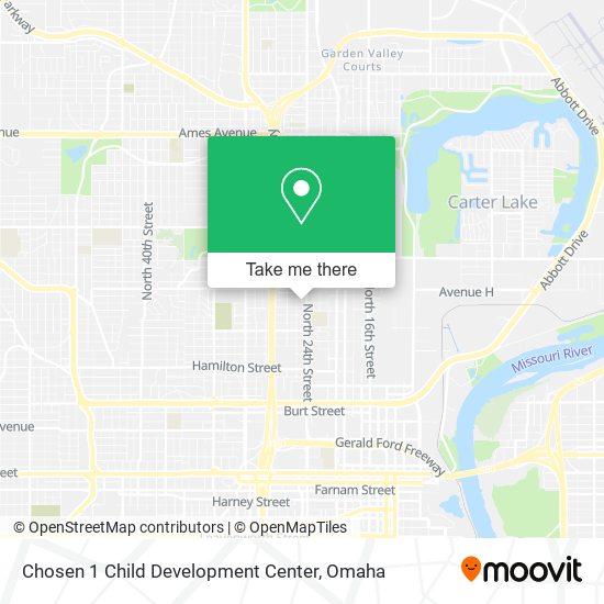 Chosen 1 Child Development Center map