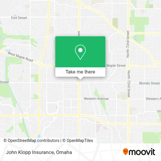 John Klopp Insurance map
