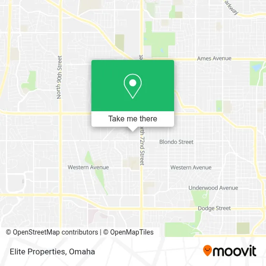 Elite Properties map