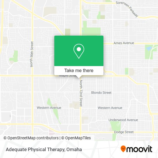 Adequate Physical Therapy map
