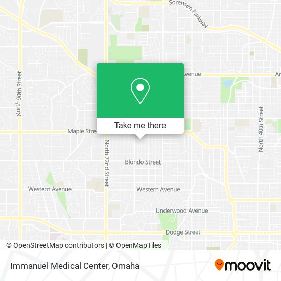 Immanuel Medical Center map