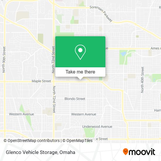 Mapa de Glenco Vehicle Storage
