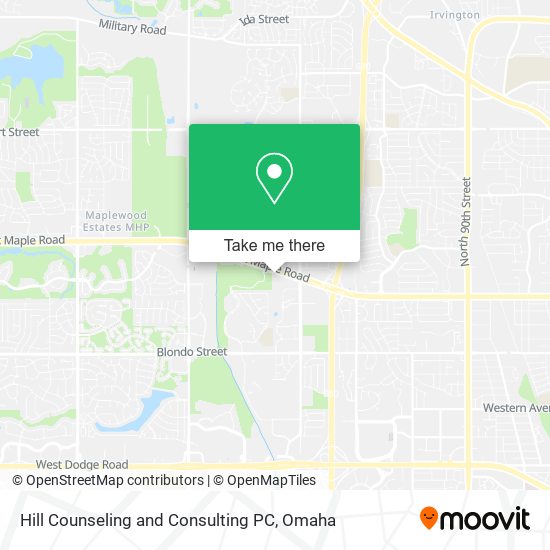 Mapa de Hill Counseling and Consulting PC