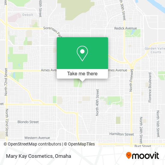 Mary Kay Cosmetics map