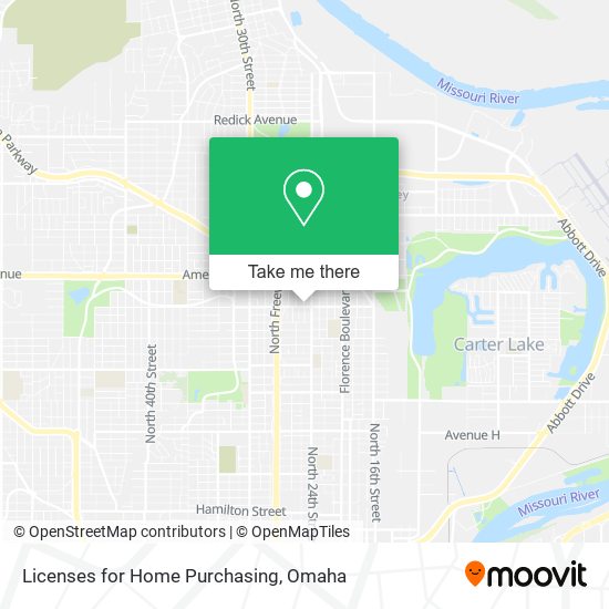 Licenses for Home Purchasing map