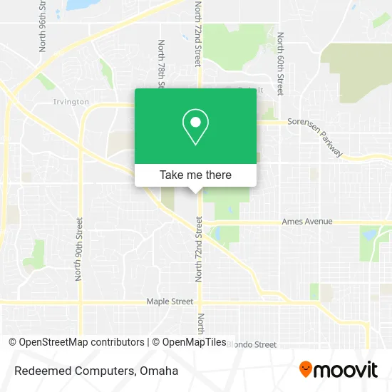 Redeemed Computers map