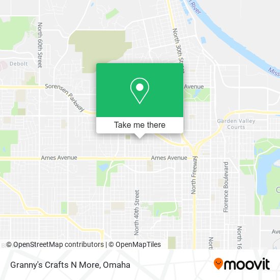 Mapa de Granny's Crafts N More