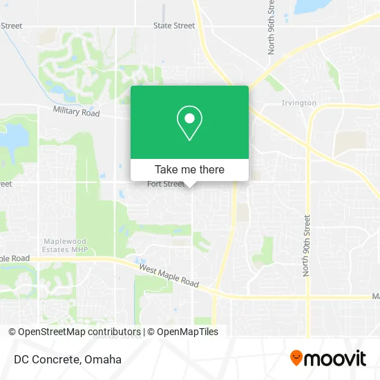 DC Concrete map