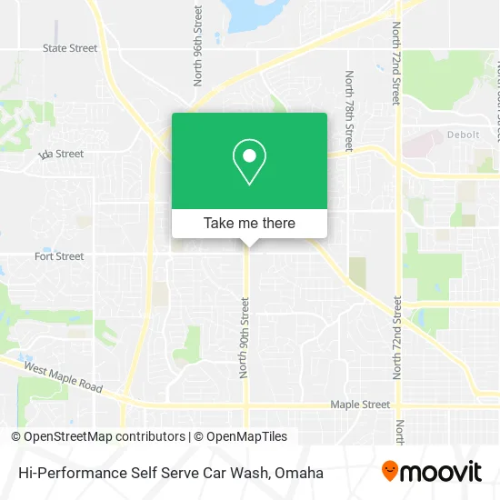 Mapa de Hi-Performance Self Serve Car Wash