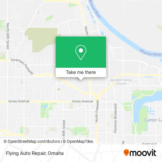 Flying Auto Repair map