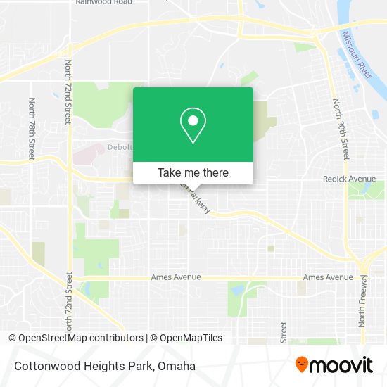 Mapa de Cottonwood Heights Park