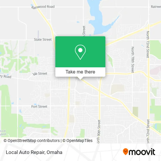 Mapa de Local Auto Repair