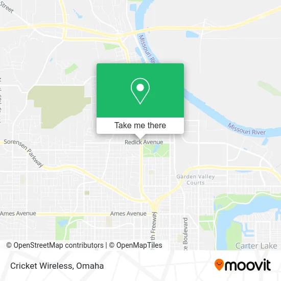 Cricket Wireless map