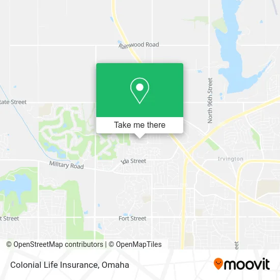 Colonial Life Insurance map
