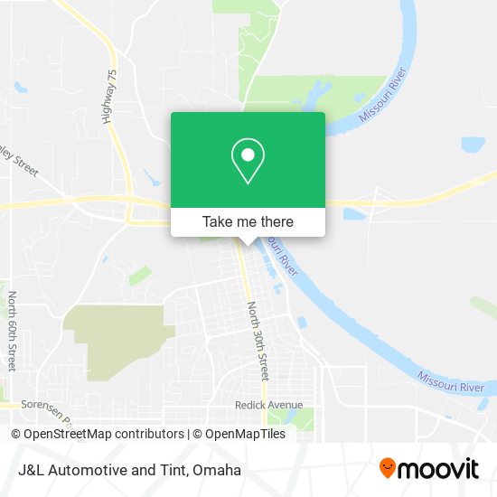 Mapa de J&L Automotive and Tint