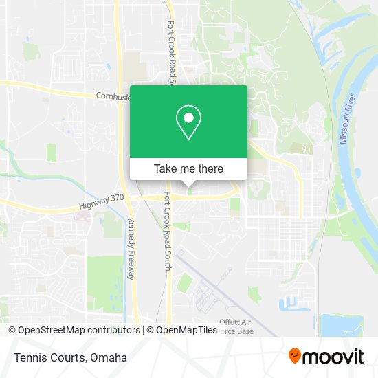 Mapa de Tennis Courts