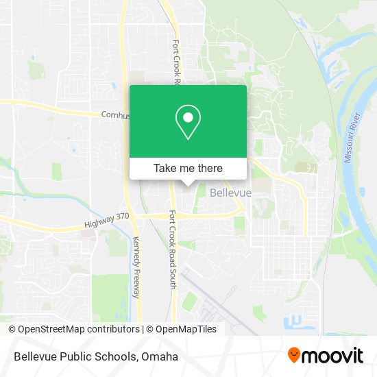 Bellevue Public Schools map