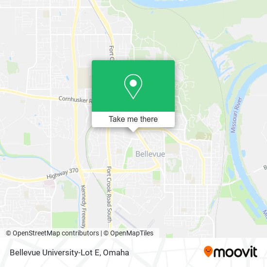 Mapa de Bellevue University-Lot E