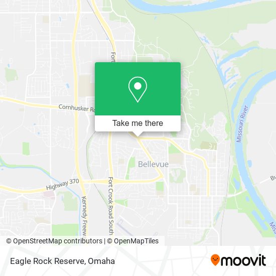 Mapa de Eagle Rock Reserve