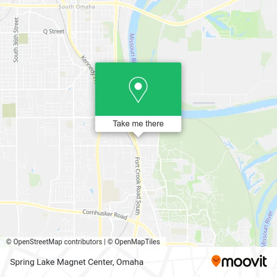 Spring Lake Magnet Center map