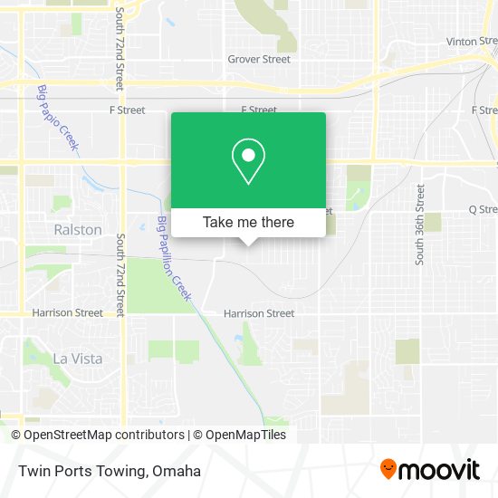 Twin Ports Towing map