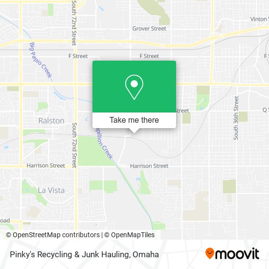 Pinky's Recycling & Junk Hauling map