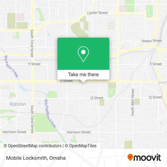 Mobile Locksmith map
