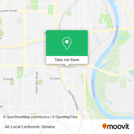 Ali Local Locksmih map