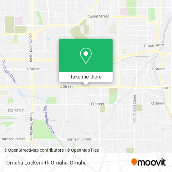 Omaha Locksmith Omaha map