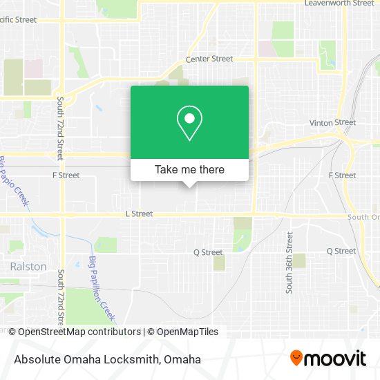 Mapa de Absolute Omaha Locksmith