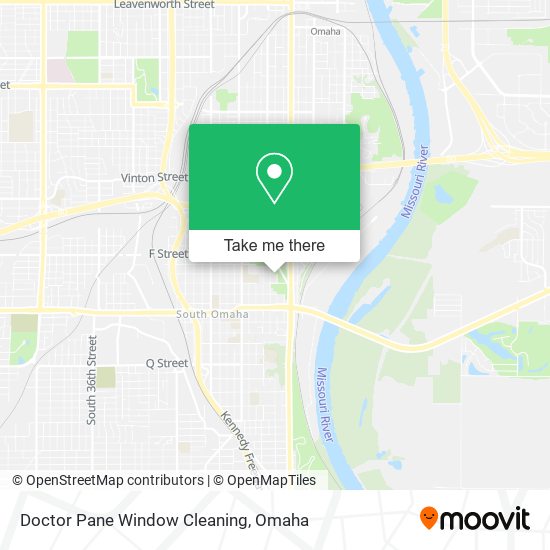 Mapa de Doctor Pane Window Cleaning