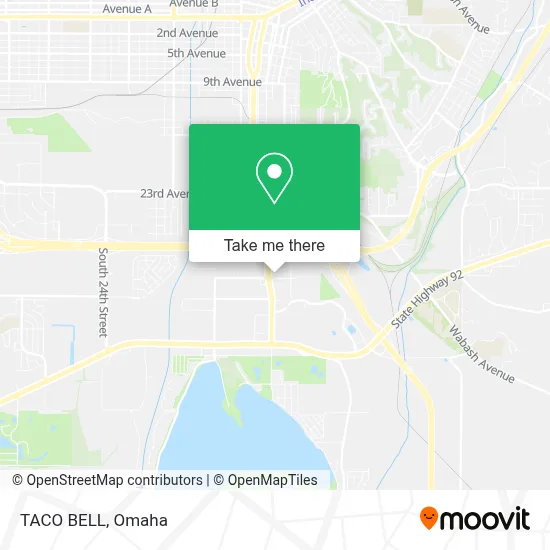 TACO BELL map