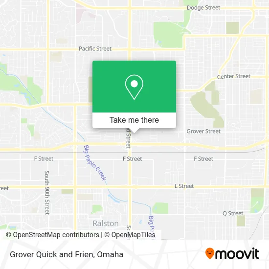 Grover Quick and Frien map