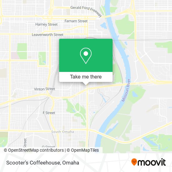 Scooter's Coffeehouse map