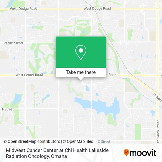 Midwest Cancer Center at Chi Health Lakeside Radiation Oncology map