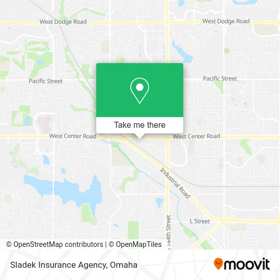 Sladek Insurance Agency map