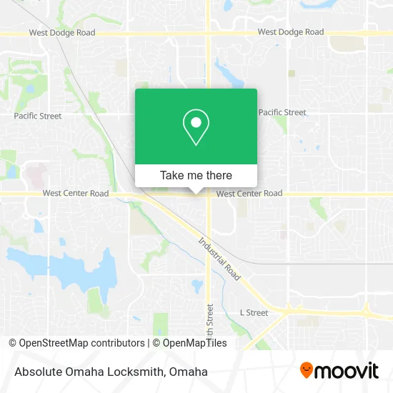 Absolute Omaha Locksmith map