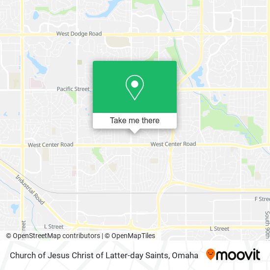 Church of Jesus Christ of Latter-day Saints map