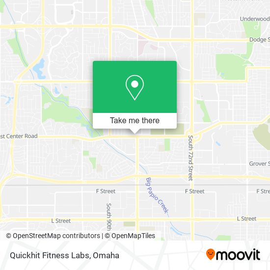 Quickhit Fitness Labs map