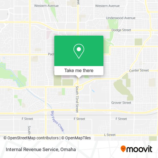 Internal Revenue Service map