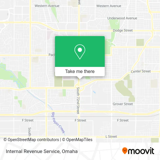 Internal Revenue Service map