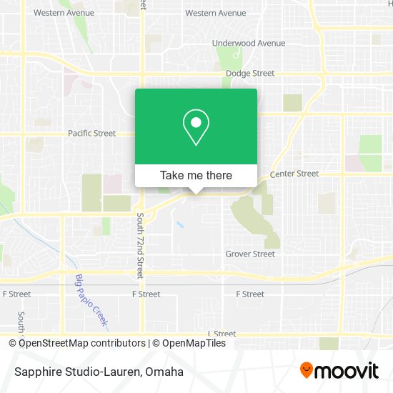 Mapa de Sapphire Studio-Lauren