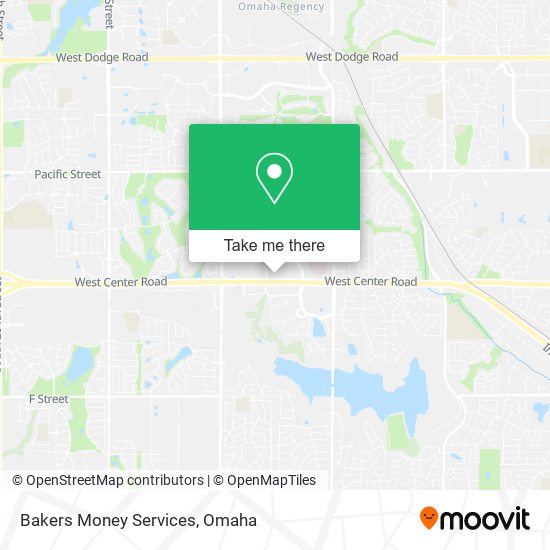 Mapa de Bakers Money Services
