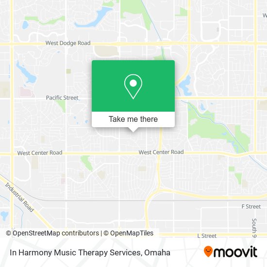 Mapa de In Harmony Music Therapy Services