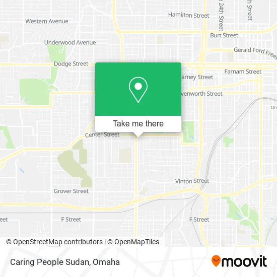 Caring People Sudan map