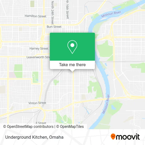 Underground Kitchen map