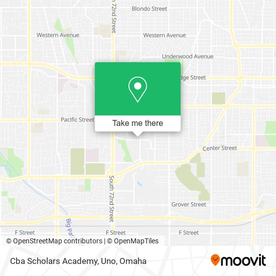 Mapa de Cba Scholars Academy, Uno
